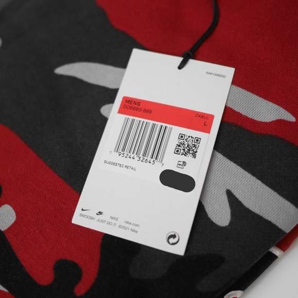 SUPREME/ NIKE ARC CREWNECK RED CAMO/ SIZE LARGE SS22 WEEK 14/ (IN HAND A… - Picture 5 of 10